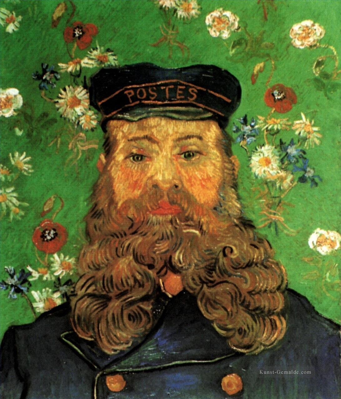 Porträt des Briefträgers Joseph Roulin 2 Vincent van Gogh Ölgemälde